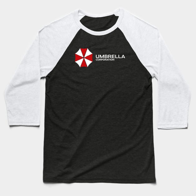 Umbrella Corporation Baseball T-Shirt by Stefaan